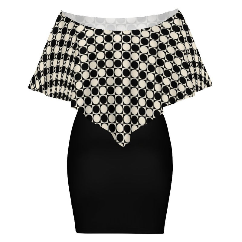 Women&#039;s Off-shoulder Shawl Skirt (MXLD017) Shawl skirt