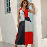 Sleeveless Long Dress (NZ028) Sleeveless dress