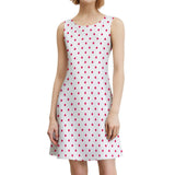 All Over Print Sleeveless Dress Sleeveless dress