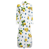 Button-Up Long Sleeve Shirt Dress Long sleeved shirt dress