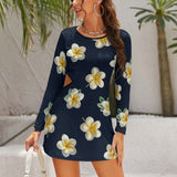 Hollow Slim-Fit Dress Slim dress with hollow waist