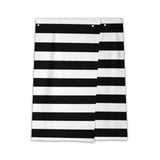 En Noir Et Blanc Womens Button-Up Wrap Skirt