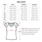 Women's Ruffle Sleeve V-Neck T-Shirt V-neck T-shirt