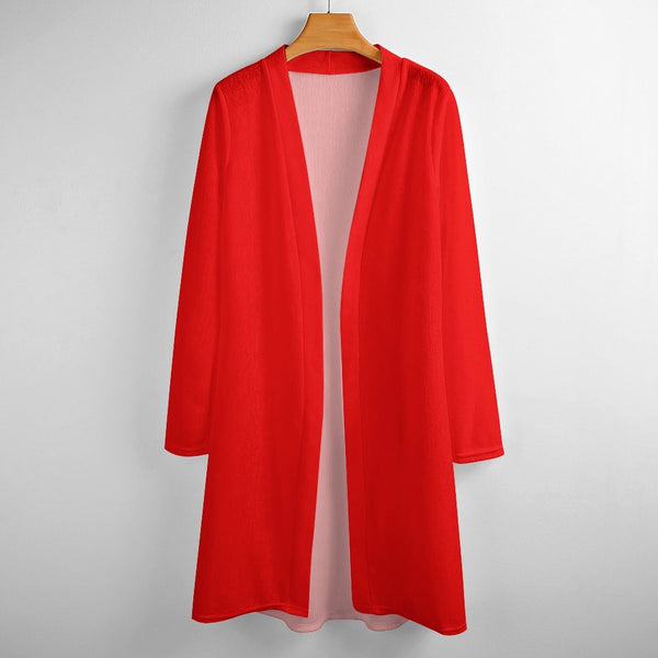 Women&#039;s Mid-Length Cardigan (NZ060) Medium length cardigan