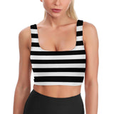 Striped Yoga Top