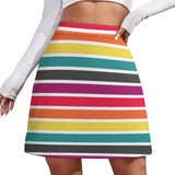 All Over Print Skirt (ALQ) Short skirt