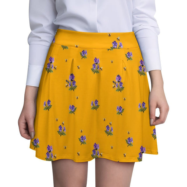 All Over Print Skater Skirt longuette