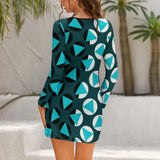 Hollow Slim-Fit Dress Slim dress with hollow waist