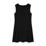 All Over Print Sleeveless Dress Sleeveless dress