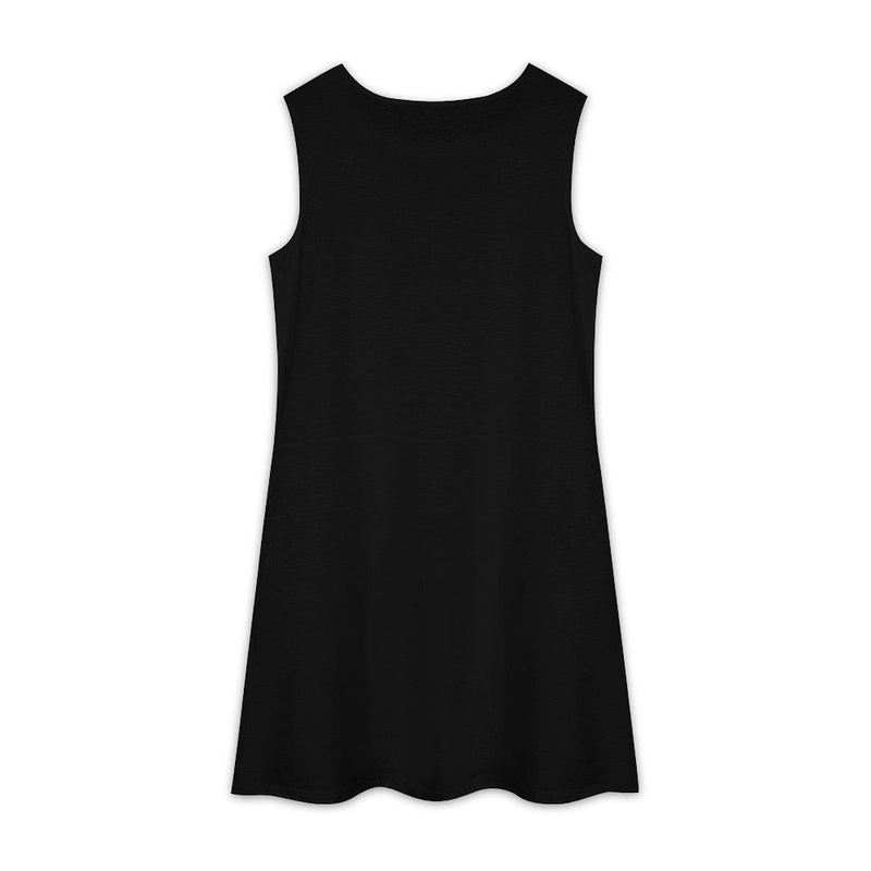 All Over Print Sleeveless Dress Sleeveless dress