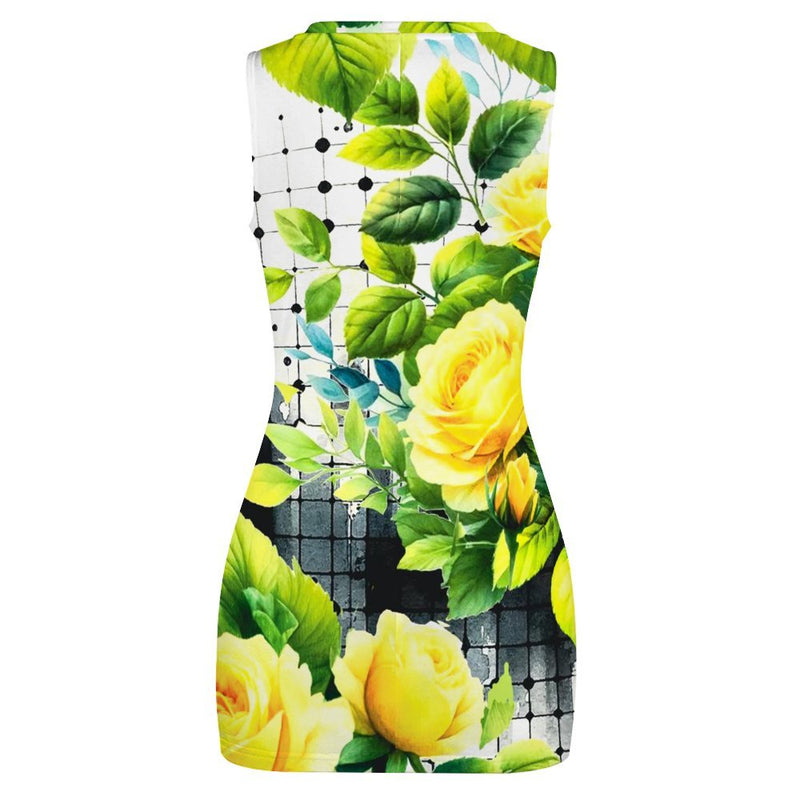 Navel-Baring Cross-Fit Hip Skirt Slim wrap hip skirt