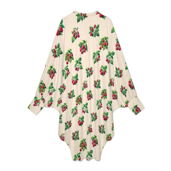 Oversize Batwing Sleeves Shape Dress Bat sleeve dress