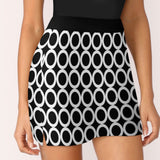 skort Anti-Emptied A-Line Skirt with Pocket