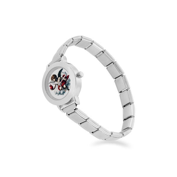 smiley face classic watch copy Women's Italian Charm Watch(Model 107)