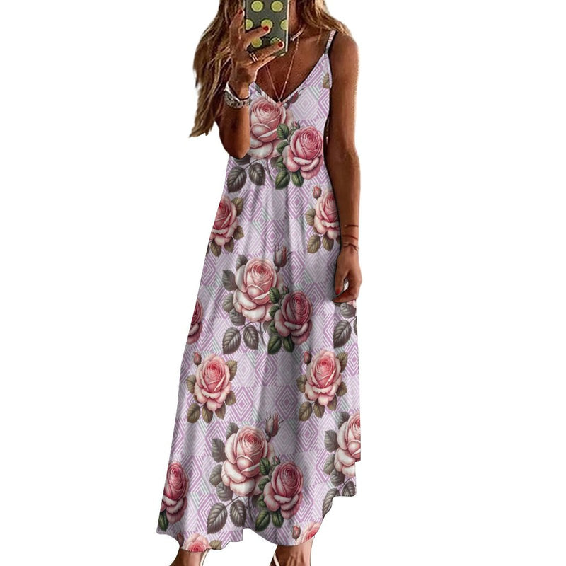 Spaghetti Strap Ankle-Length Dress Long dress