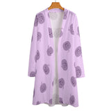 Women's Mid-Length Cardigan (NZ060) Medium length cardigan