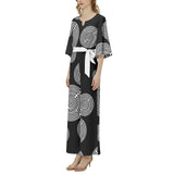 Shephard's Race Dolman Sleeve Belted Wide Leg Jumpsuit