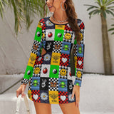 Slim dress with hollow waist Hollow Slim-Fit Dress