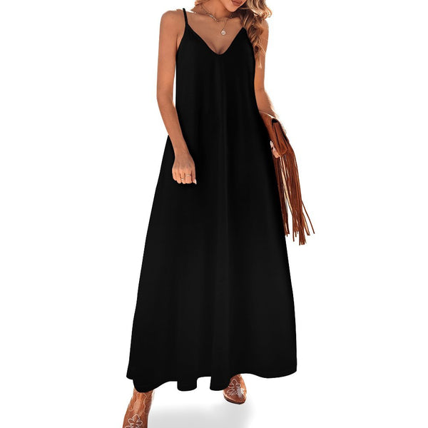 Spaghetti Strap Ankle-Length Dress Long dress