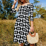 Flare dress Women's Sweetheart Dress