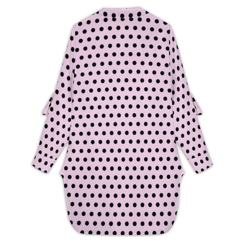 Women's Button Up Shirt Dress