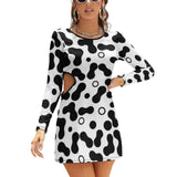 Hollow Slim-Fit Dress Slim dress with hollow waist