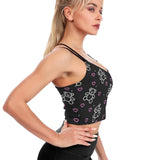 Yoga Top with Bra Pad Yoga Top