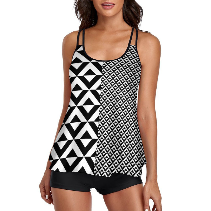Two-piece Swimsuit (QZ6072) Swimsuit suit