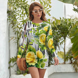 Women&#039;s Long Sleeve Dress leisure wear
