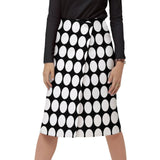 Women's Wrap Skirt Button skirt