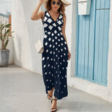 Sleeveless Long Dress (NZ028) Sleeveless dress