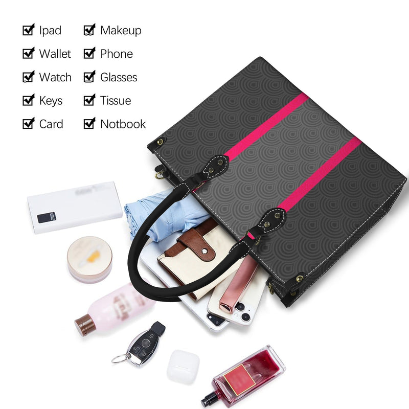 shell purse 6a PU Leather Handbag-Medium (Model 1747)