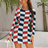 Hollow Slim-Fit Dress Slim dress with hollow waist