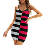 Sexy Spaghetti Strap Dress Women's sling dress