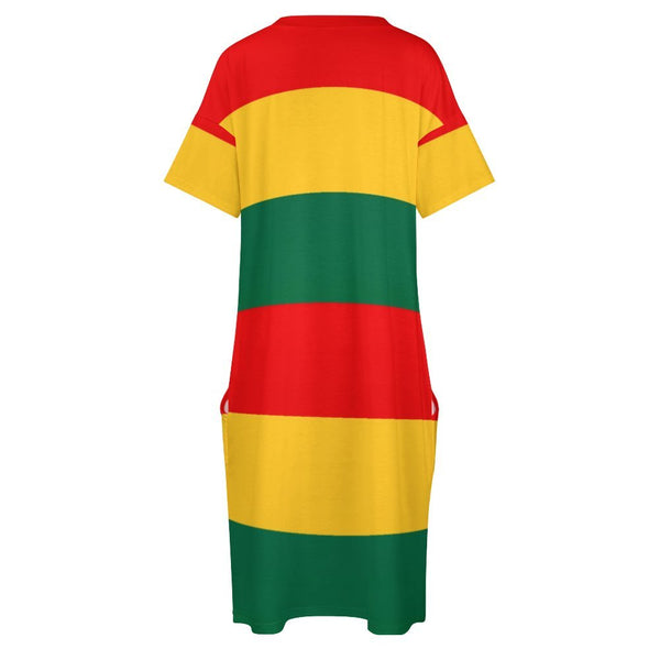 Baggy Dress with Pockets Loose pocket dress