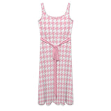 Sleeveless dress Tie Waist Sleeveless Dress