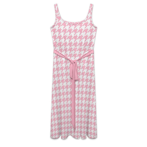 Sleeveless dress Tie Waist Sleeveless Dress