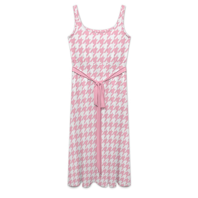 Sleeveless dress Tie Waist Sleeveless Dress