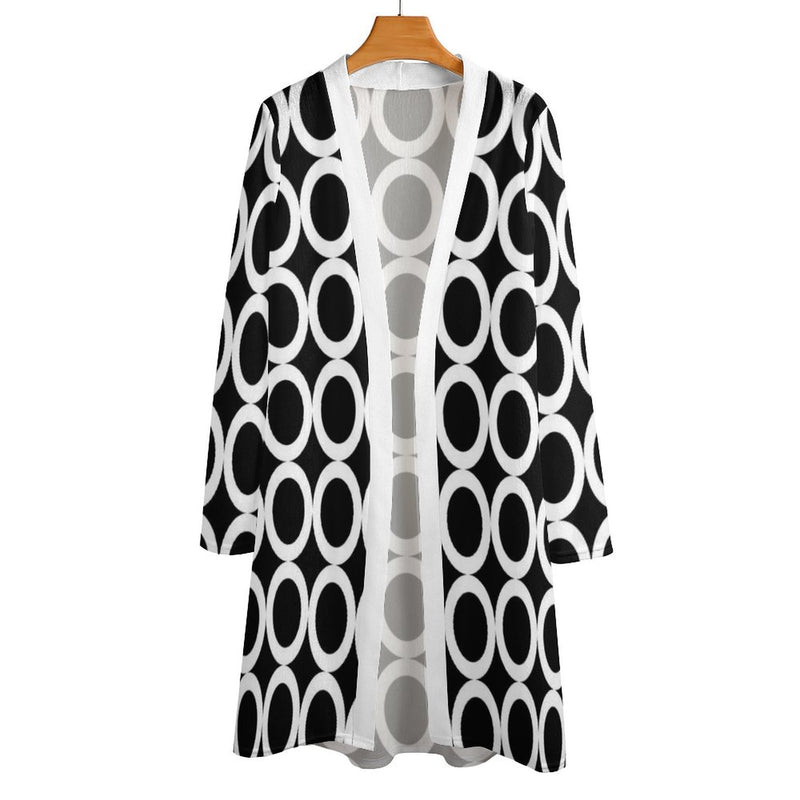 Medium length cardigan Women's Mid-Length Cardigan (NZ060)