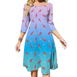 Women's Sweetheart Dress Flare dress