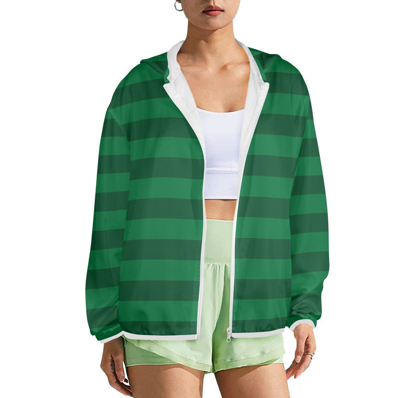 grnaltprint Women's Lightweight Sun Protection Hoodie (Model H62)