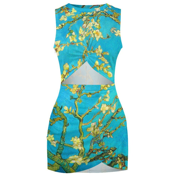 Navel-Baring Cross-Fit Hip Skirt Slim wrap hip skirt