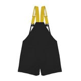 smiley face classic watch copy Unisex Shorts Suspender Jumpsuit (Model L78)
