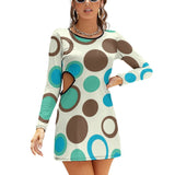 Hollow Slim-Fit Dress Slim dress with hollow waist