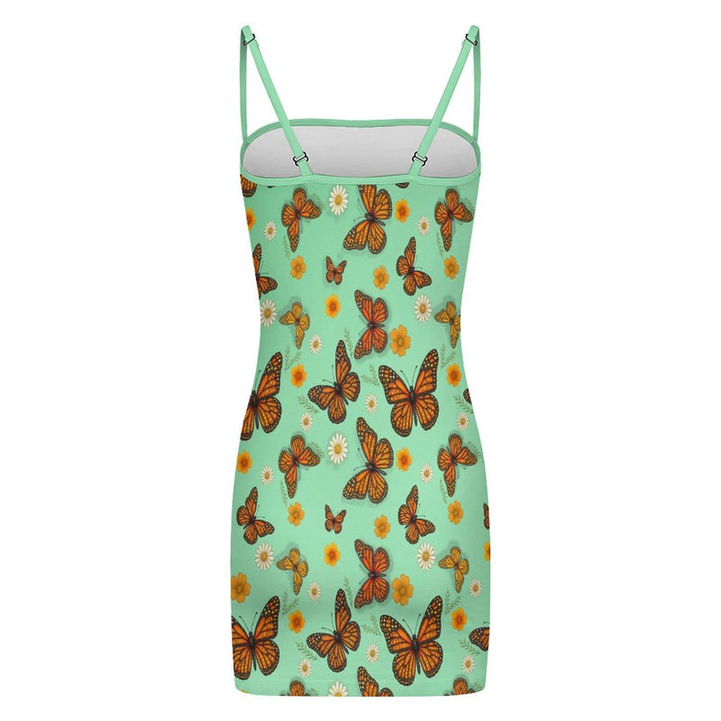 Butterfly Bodycon Cami Dress