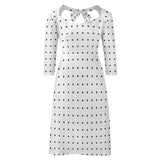 Polka Dot Women's Sweetheart Dress