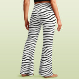 leopard skirt 2A High Waist Crossover Tummy Control Flare Leggings