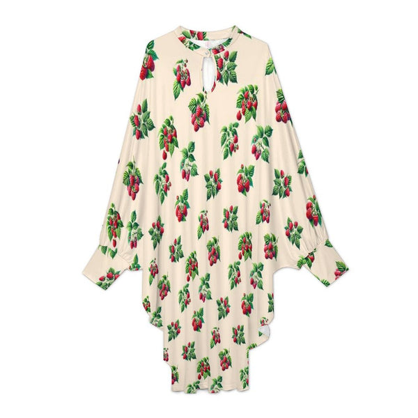 Oversize Batwing Sleeves Shape Dress Bat sleeve dress