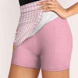 skort Anti-Emptied A-Line Skirt with Pocket