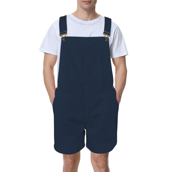 square cascade print copy Unisex Shorts Suspender Jumpsuit (Model L78)